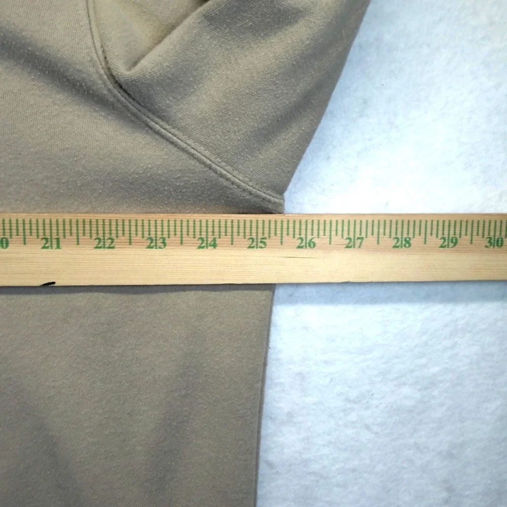 The North Face Hoodie Mens XL Beige Camo Logo Pullover Fleece Sweatshirt